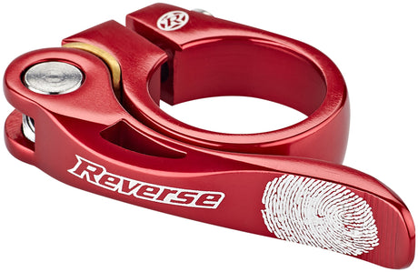 Reverse Long Life zadelklem Ø31,8mm rood