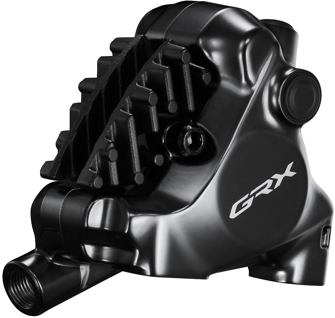 Shimano GRX ST-RX820-LA/BR-RX820 schijfremset voorzijde Flat Mount voor variabele zadelpen grijs/zwart