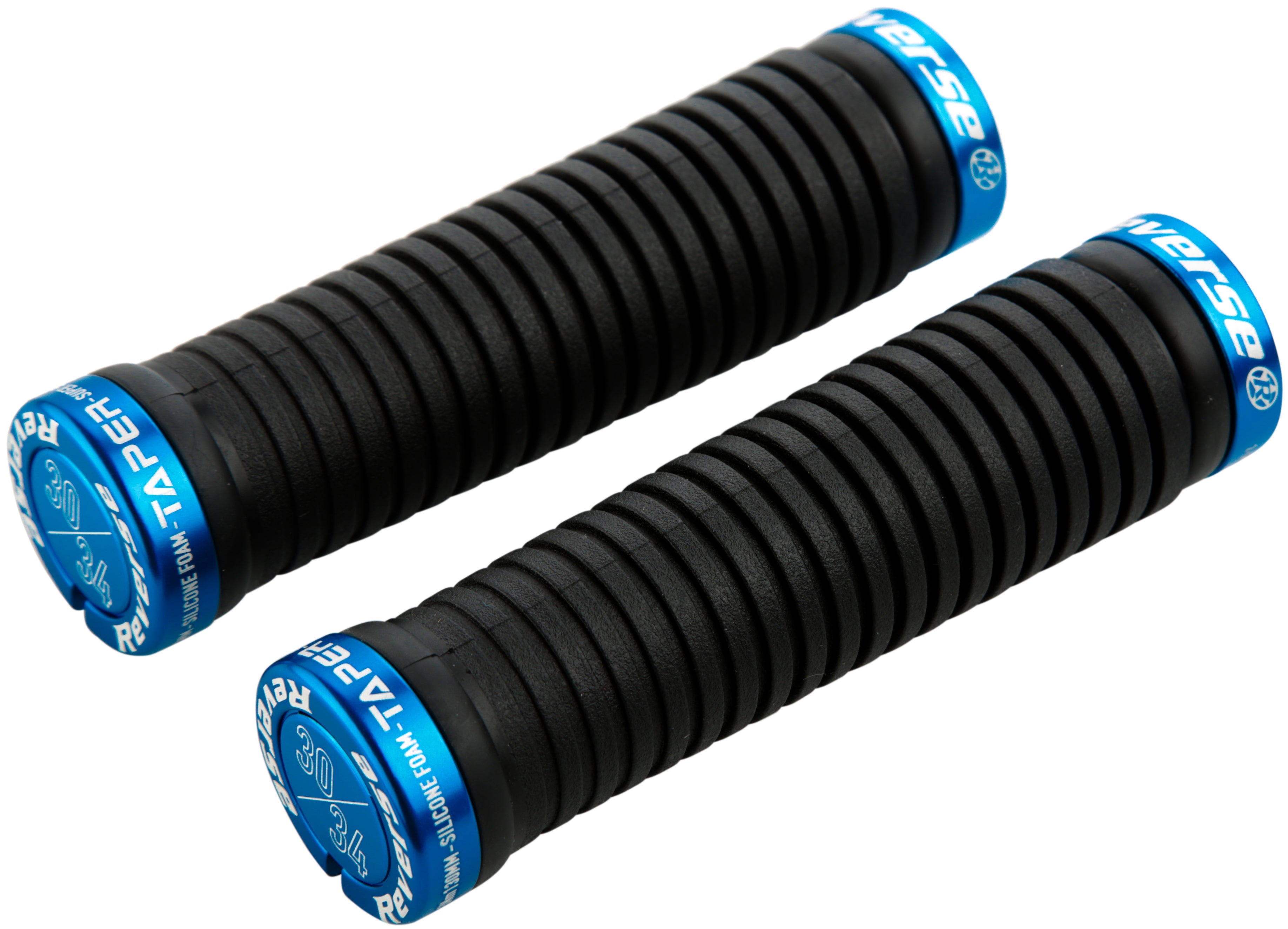 Reverse Taper handvatten Ø30mm zwart/blauw