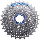 Shimano CS-HG50 cassette 8-speed, vernikkeld zilver
