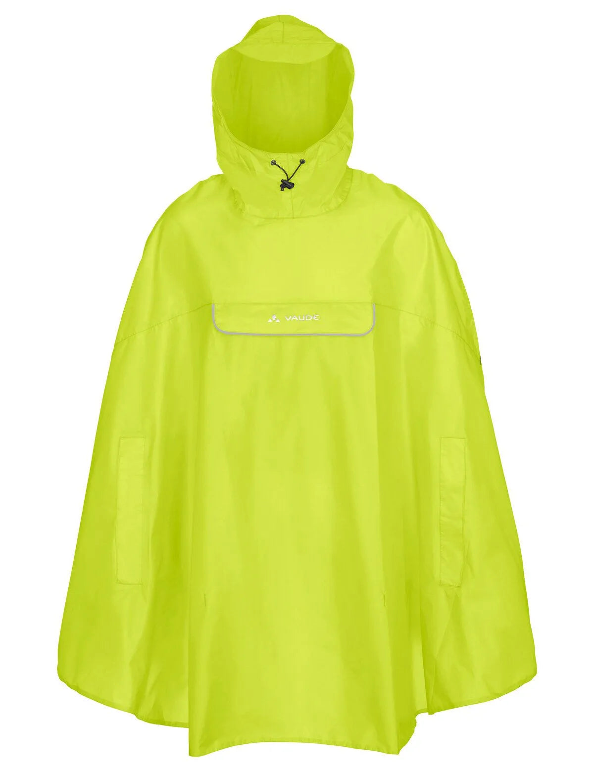 VAUDE Valdipino Poncho neon geel uni