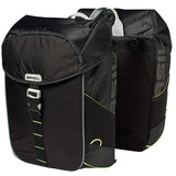 Basil Miles dubbele bagagedragerstas 34l zwart