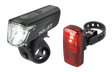 XLC Capella CL-S20 Verlichtingsset StVZO zwart/rood