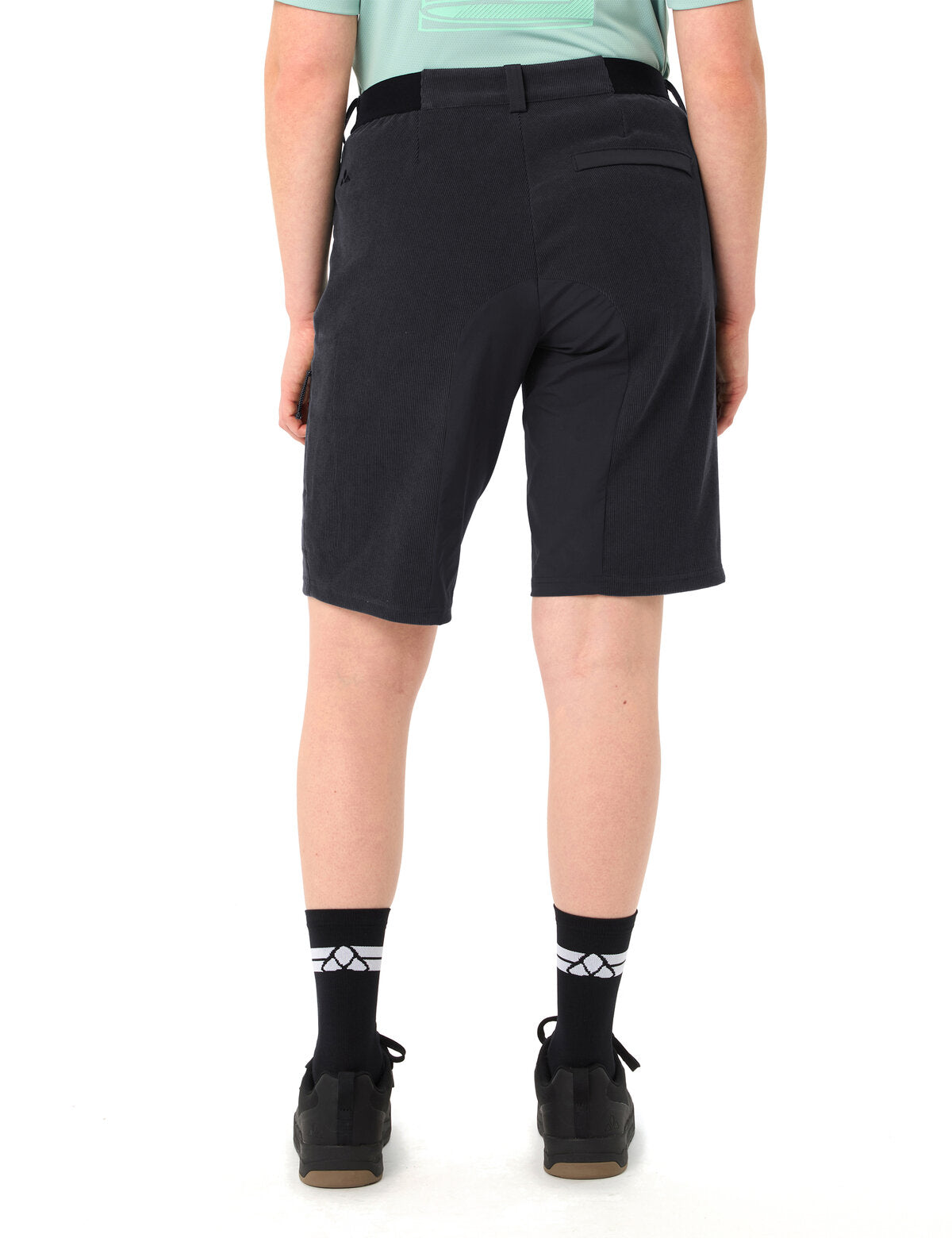 VAUDE Dames Loamer Base Cord Shorts zwart