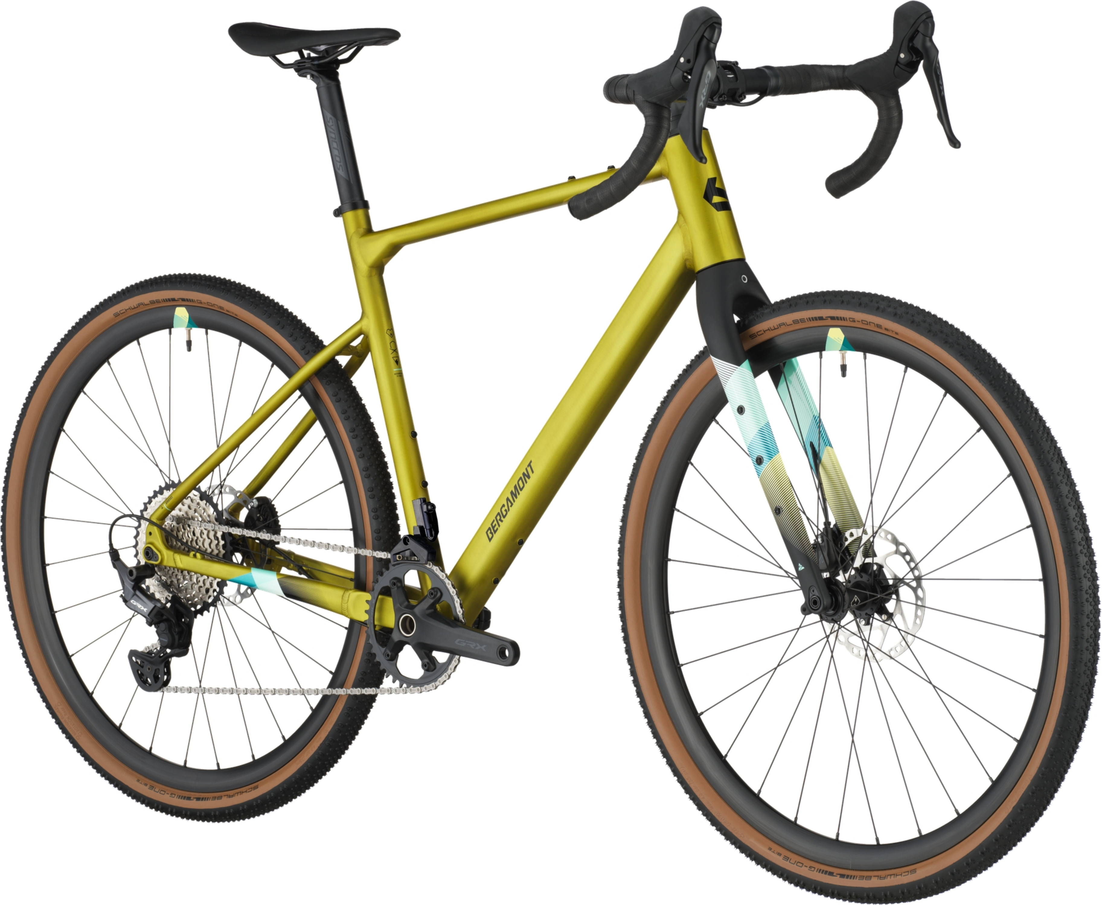 Bergamont Grandurance 8 Diamant groenachtig goud