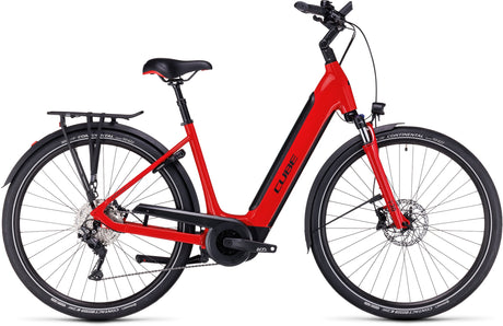 Cube Supreme Sport Hybrid Pro 625 Easy Entry red'n'black (2024)