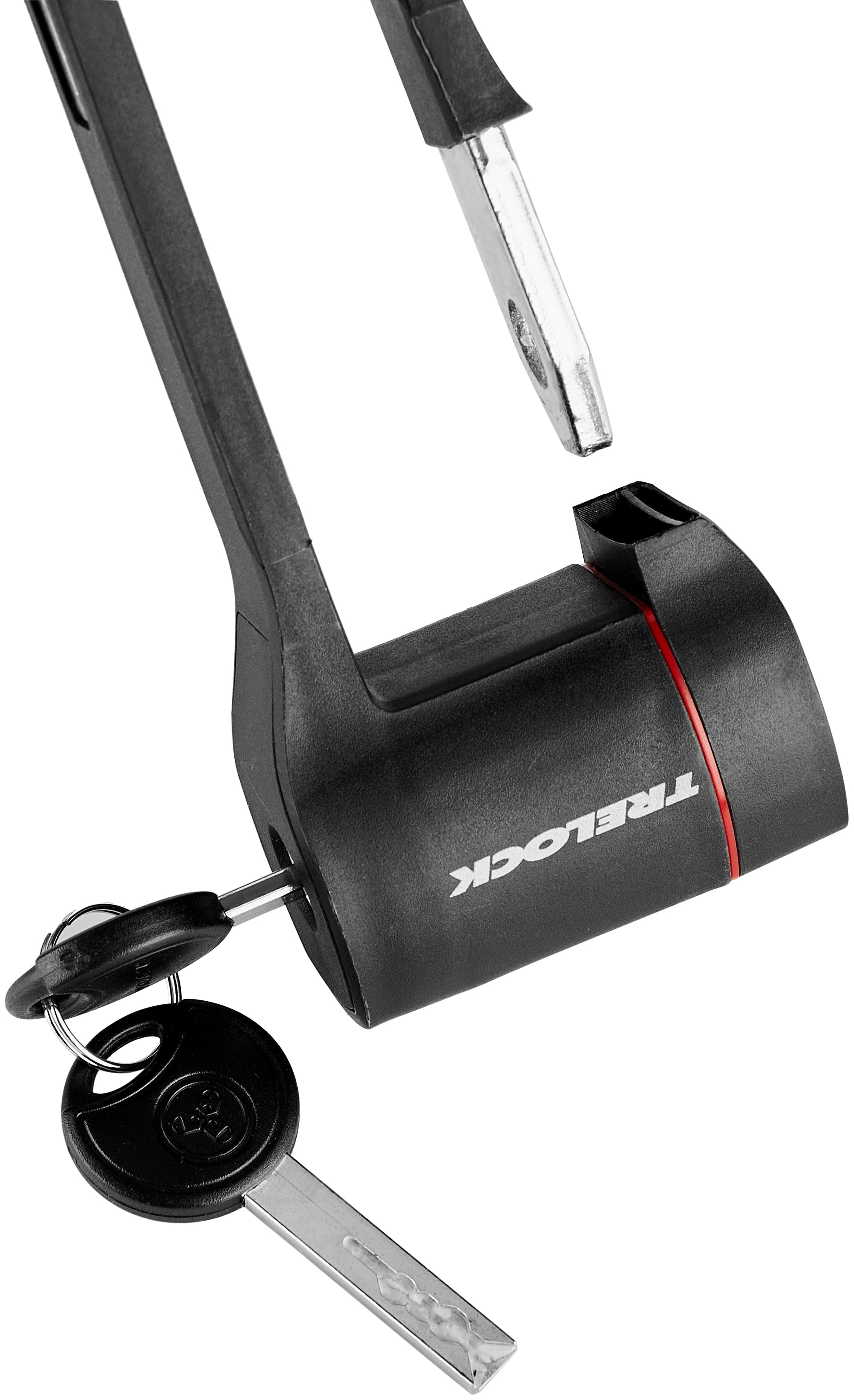 Trelock FS 480 COPS vouwslot dubbele set incl. ZF 480 X-PRESS houder zwart