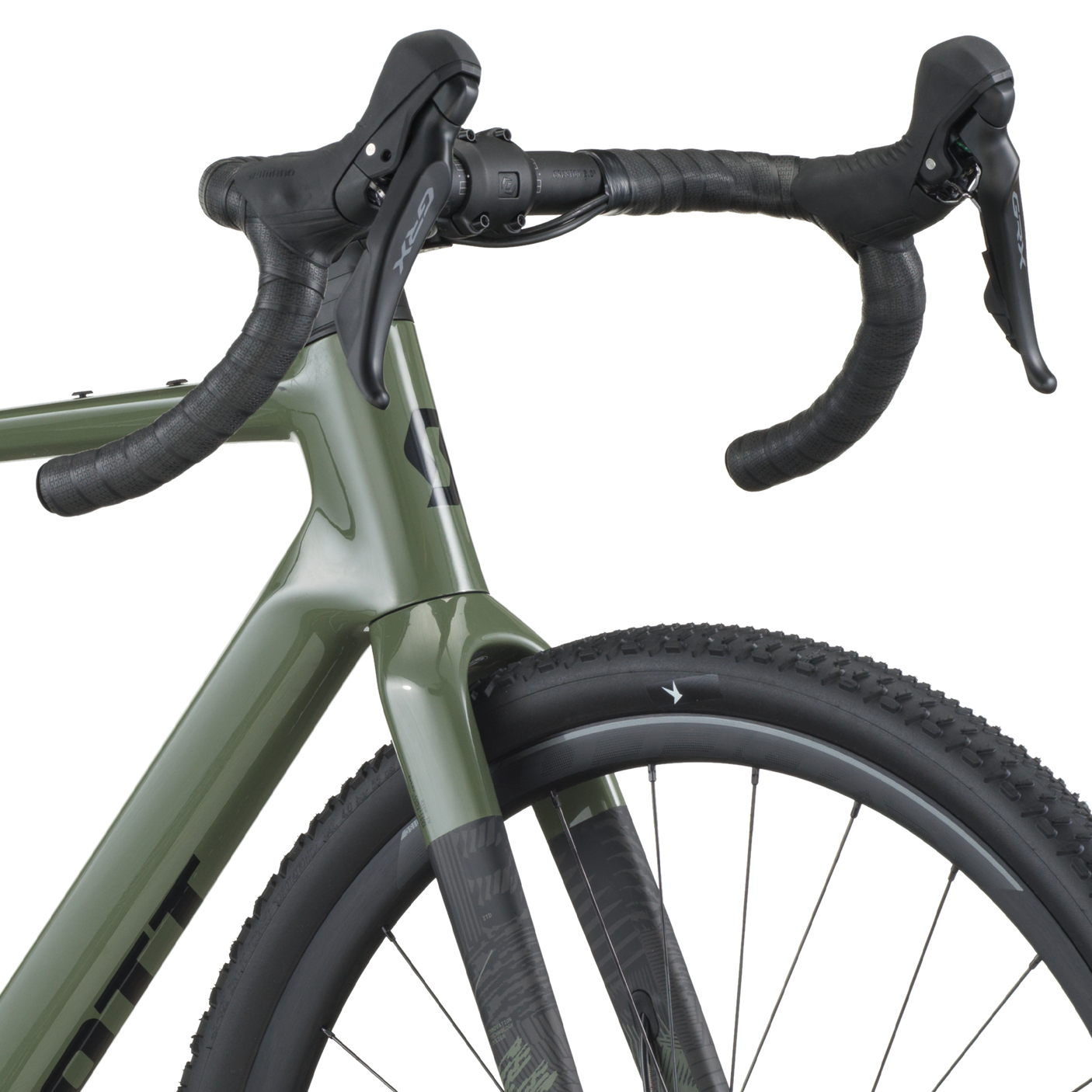 Scott Addict Gravel 40 wengé groen