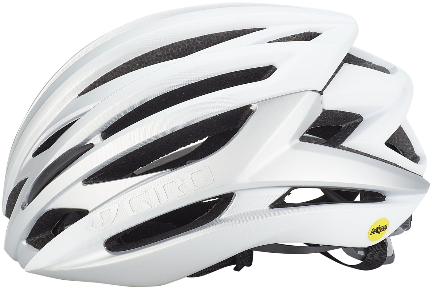 Giro SYNTAX Mips helm mat wit/zilver