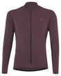 Löffler M Bike L/S Jersey Skys Merino Mid Kastanje