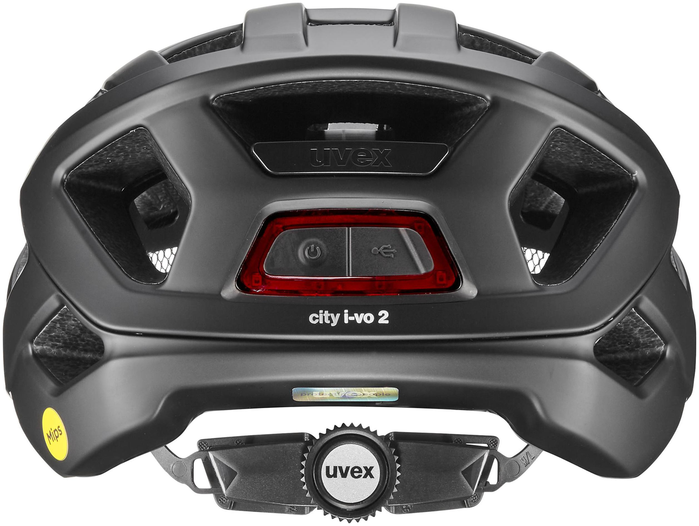 uvex City I-Vo 2 Mips Stadshelm Zwart Mat