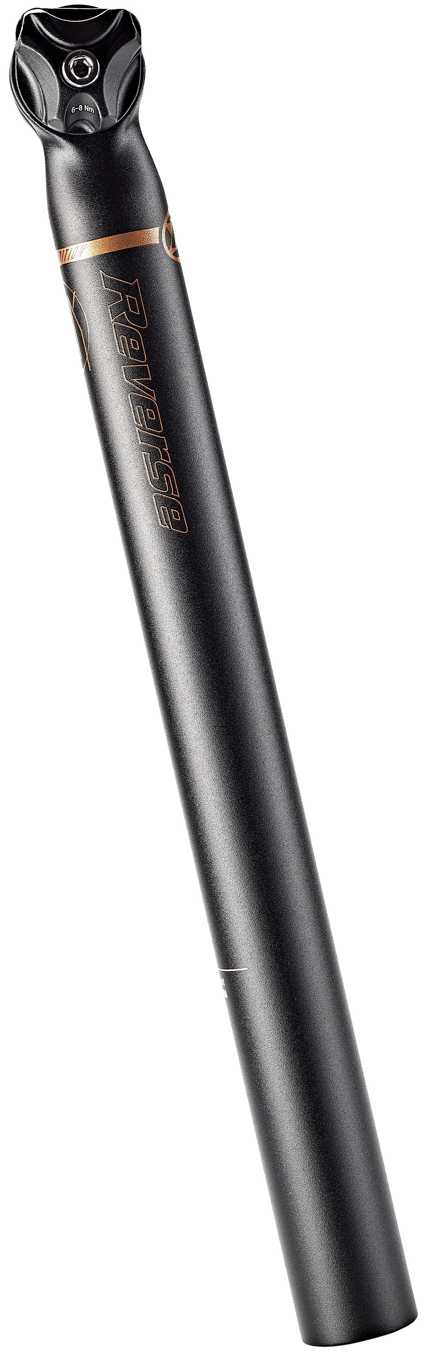 Omgekeerde Nico Vink zadelpen Ø30,9mm zwart/bruin