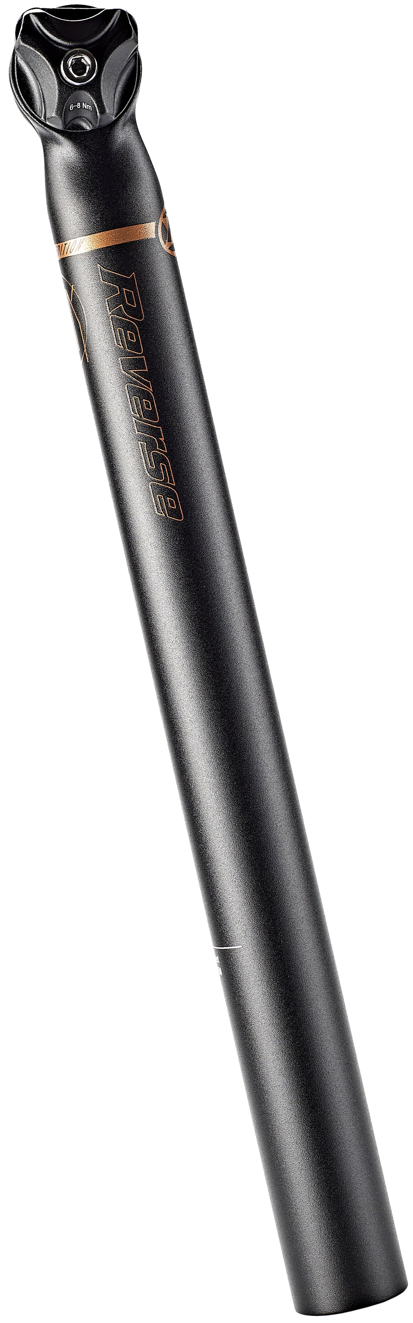 Omgekeerde Nico Vink zadelpen Ø30,9mm zwart/bruin
