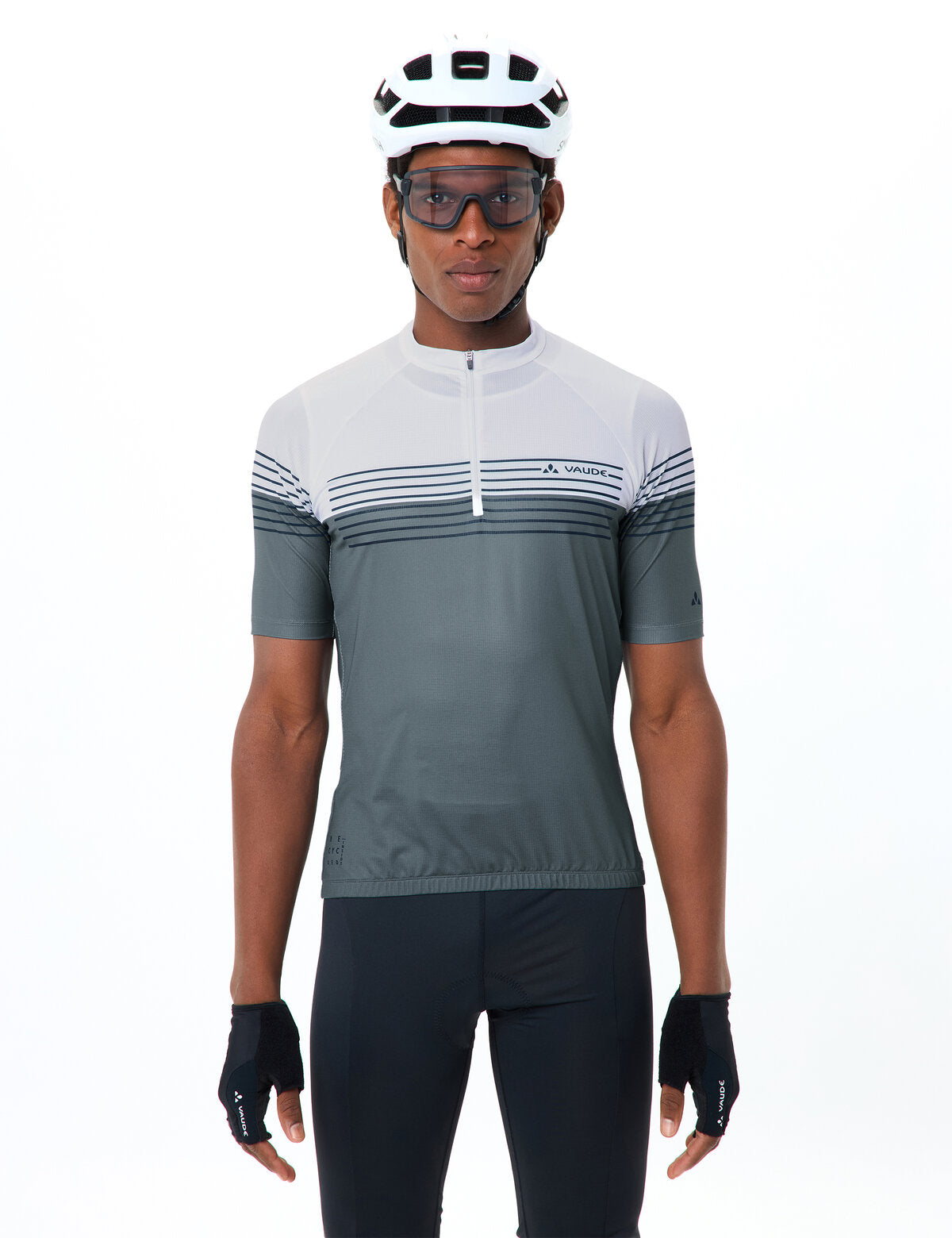 VAUDE Heren Posta HZ Tricot II heron/wit