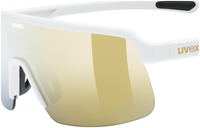 uvex Dyrt fietsbril | White Matt / Mirror Gold – aktuelle Variante
