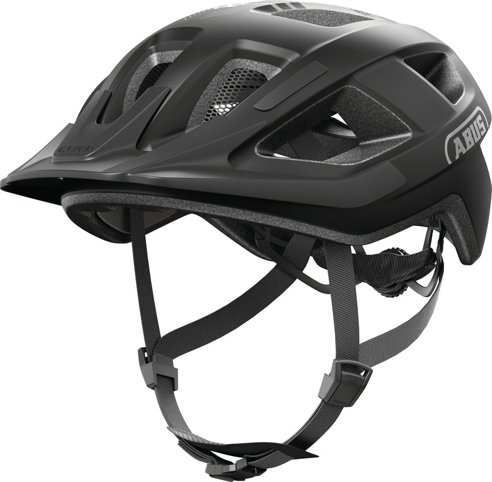 ABUS Aduro 3.0 LED Helm Urban race zwart