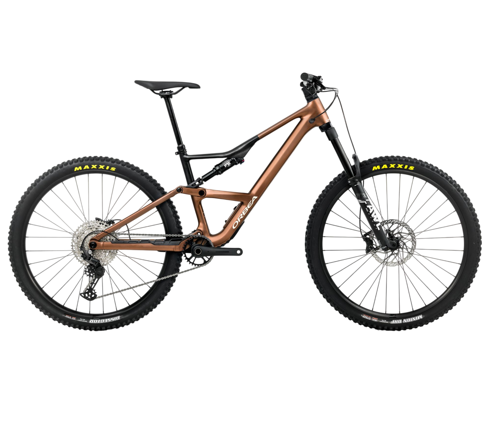 Orbea OCCAM LT H30 Diamant Metallic Kaneel (Mat) - Zwart (Glans) (2026)