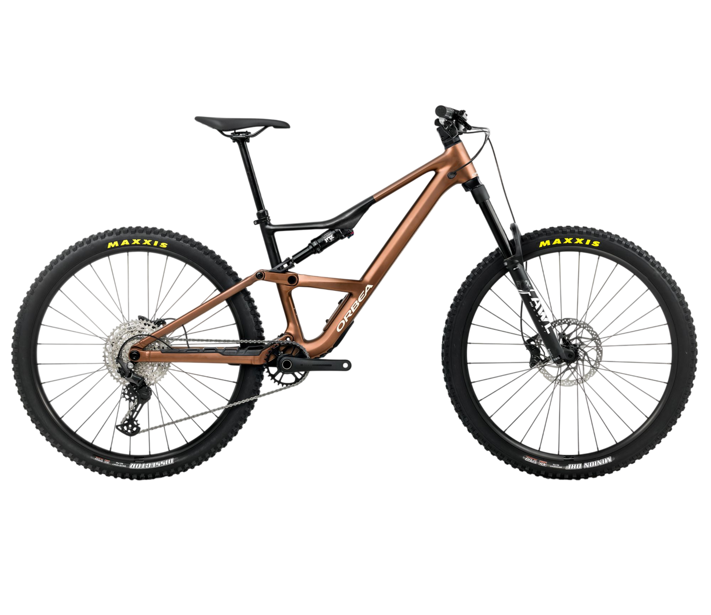 Orbea OCCAM LT H30 Diamant Metallic Kaneel (Mat) - Zwart (Glans) (2026)