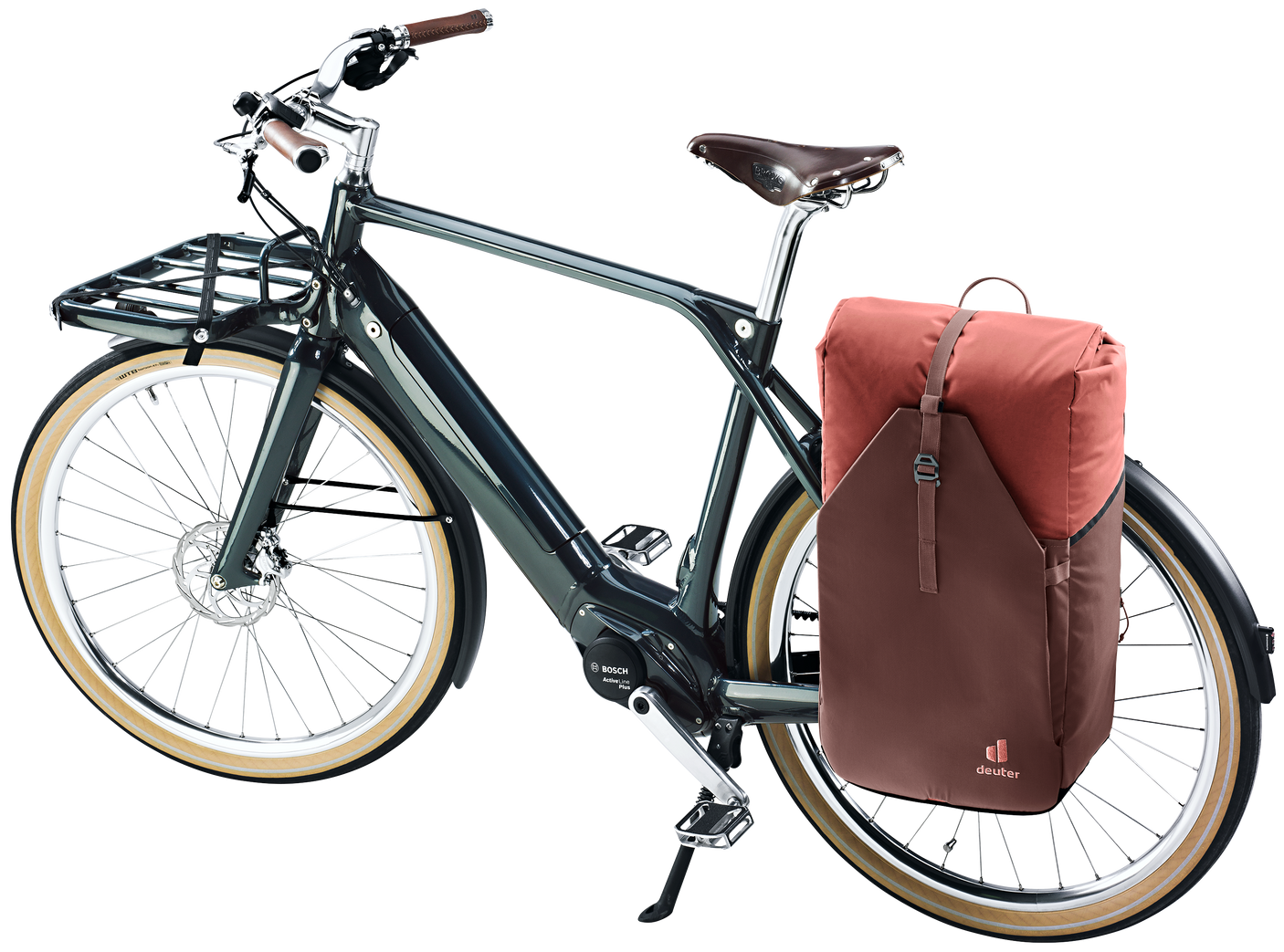deuter Xberg 25 Rucksack Gepäckträgertasche raisin-caspia