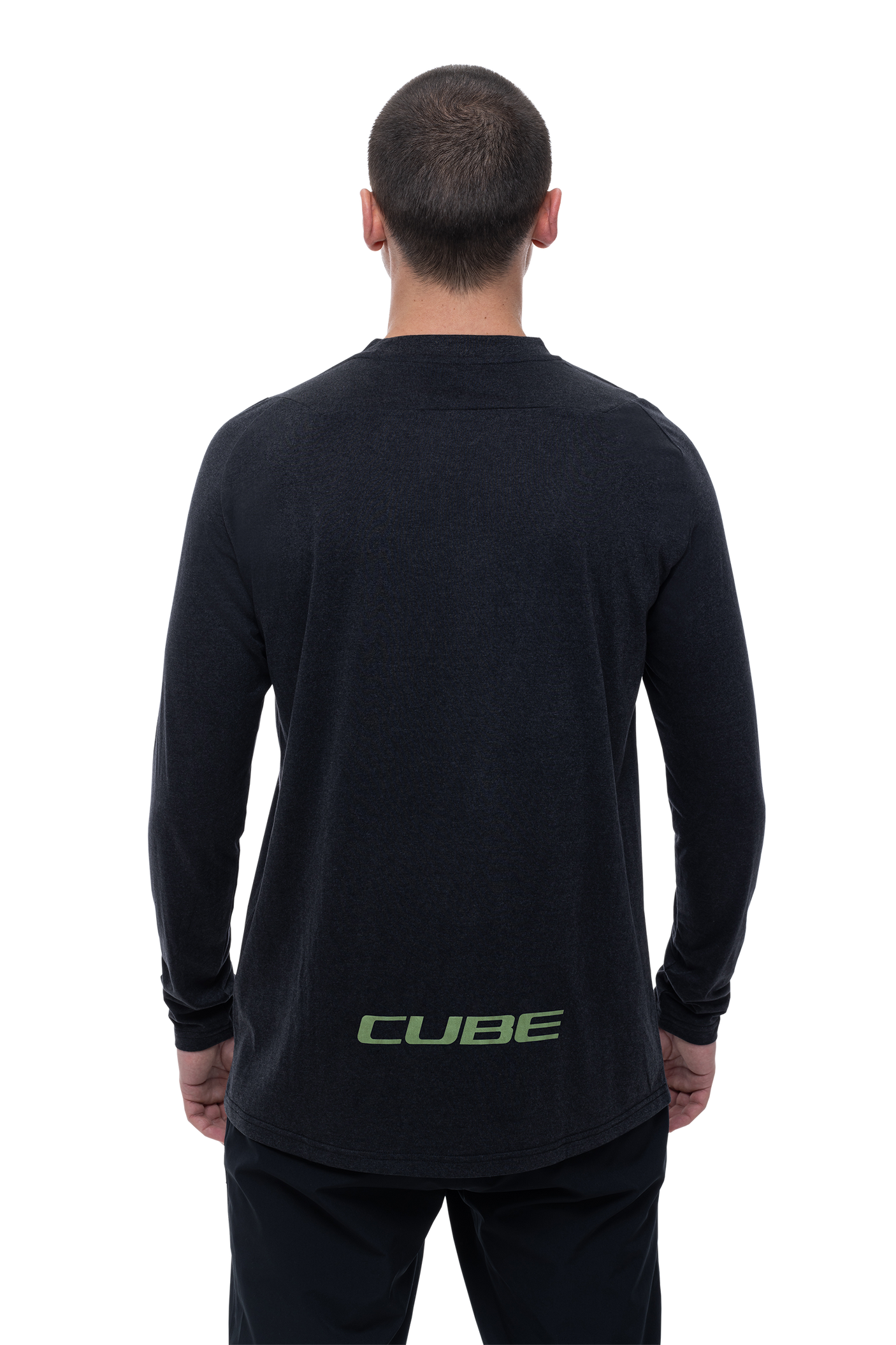 CUBE VERTEX jersey met ronde hals FLOW lange mouw