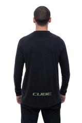 CUBE VERTEX jersey met ronde hals FLOW lange mouw