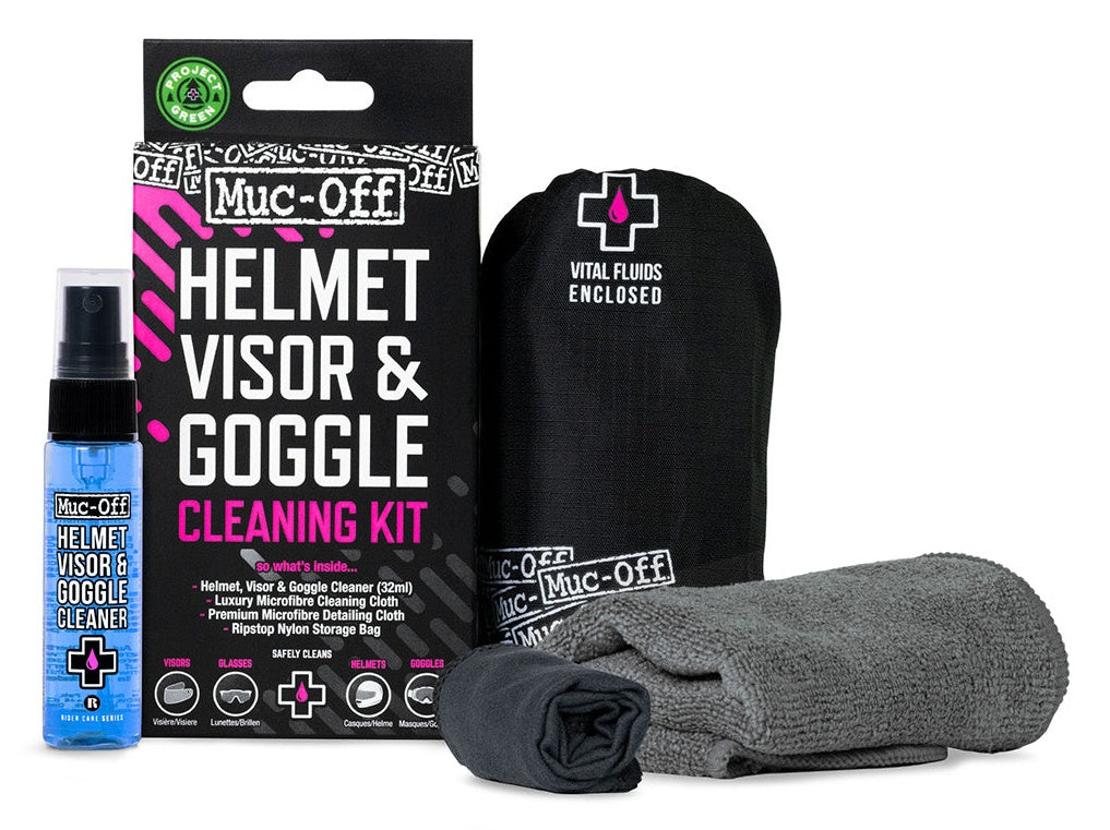 Muc-Off Visor-, Lens- en Brilreinigingsset V2