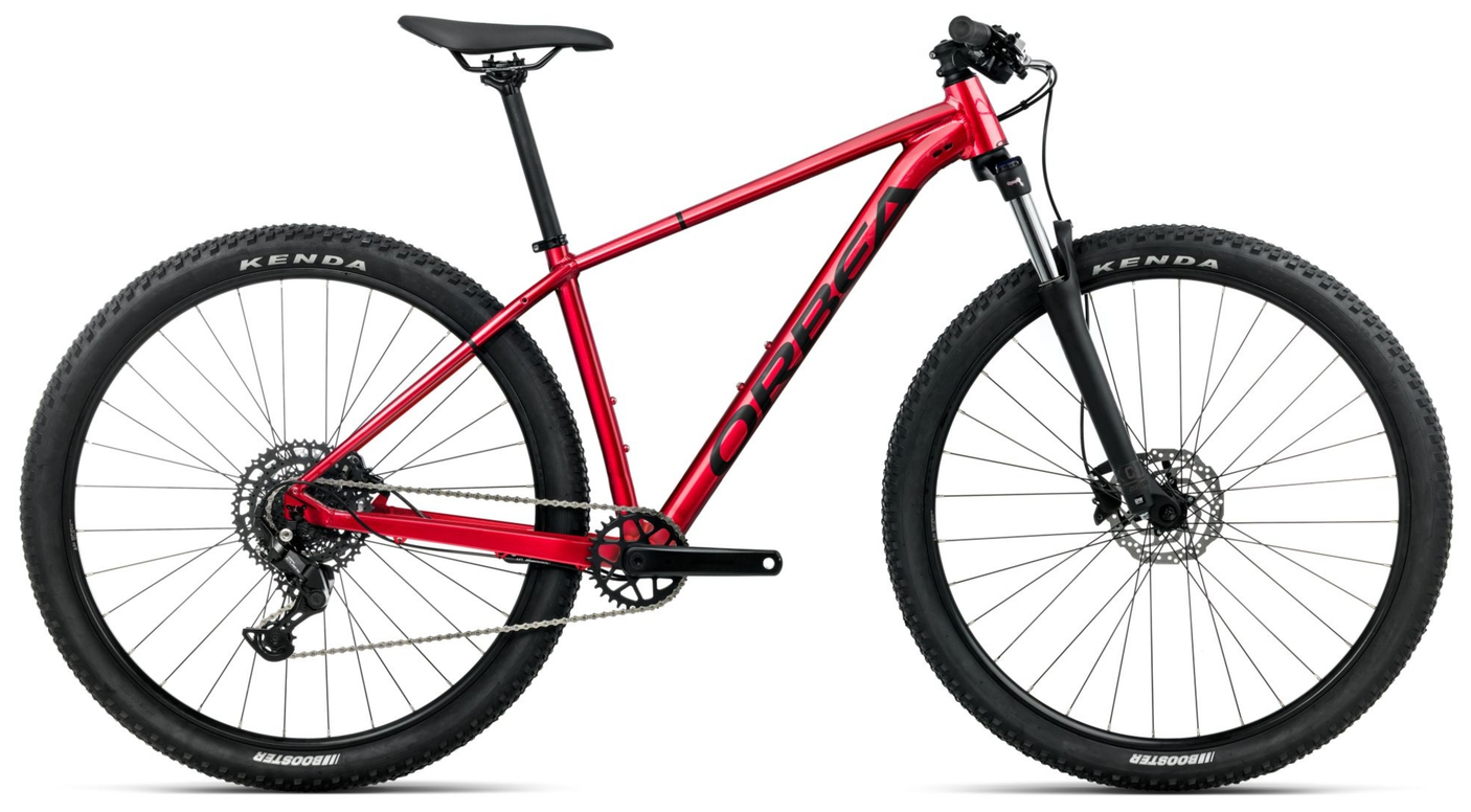 Orbea ONNA 29 40 Burning Red (Gloss) - Zwart (Mat)