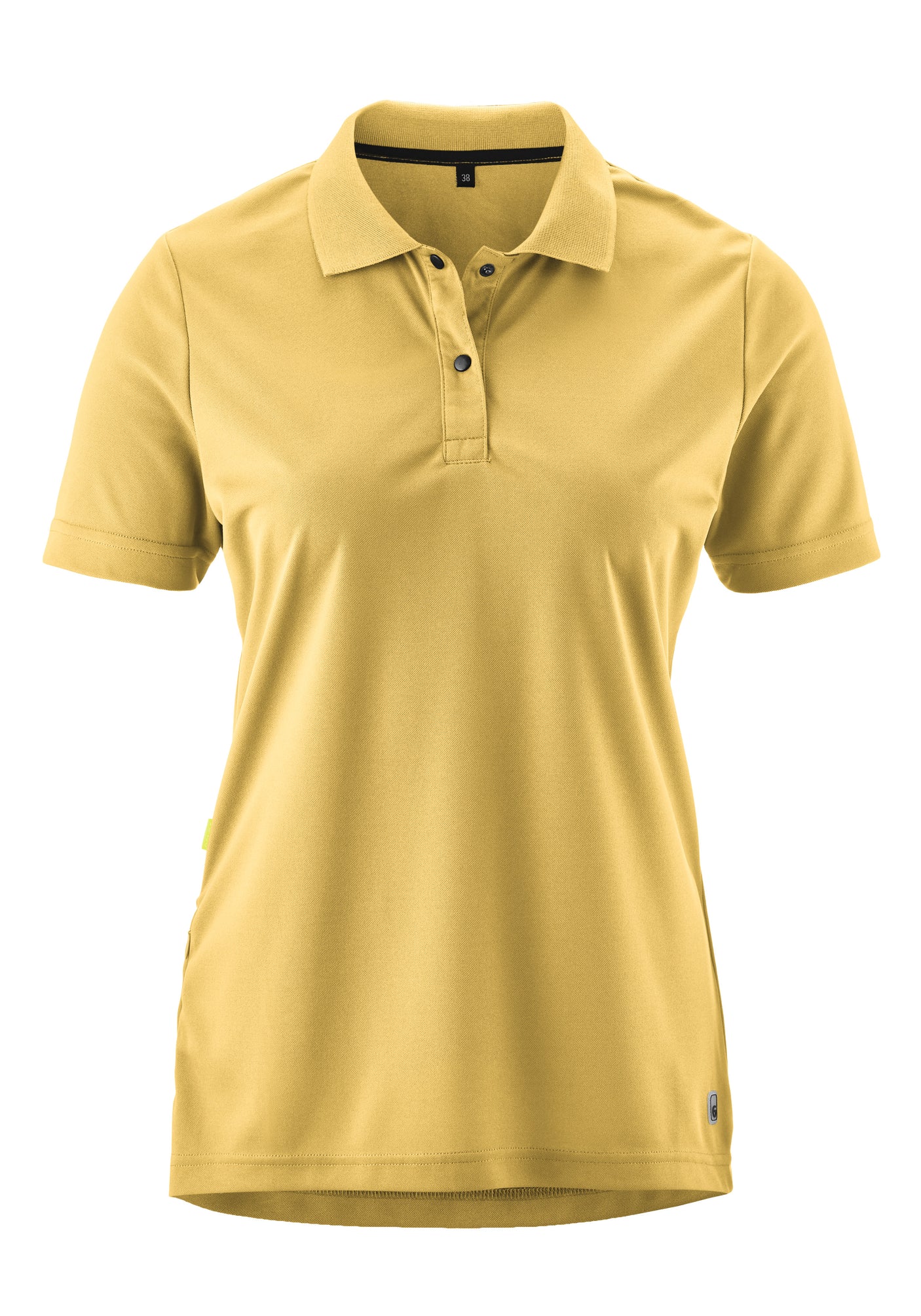 Gonso Essential Poloshirt Dames yellow finch