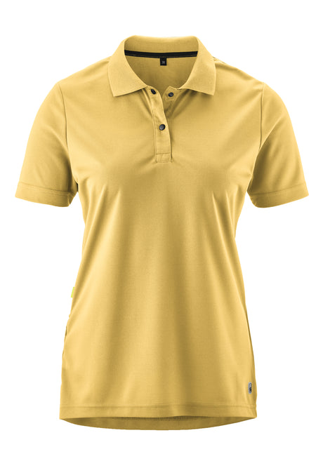 Gonso Essential Poloshirt Dames yellow finch