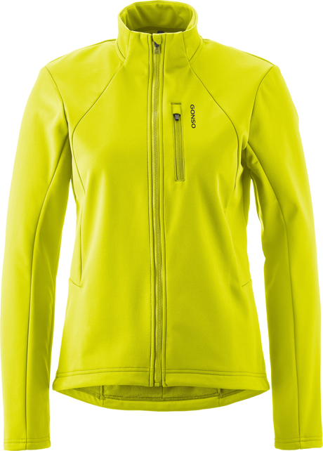Gonso ADVENTURE JACKET SOFTSHELL W safety geel