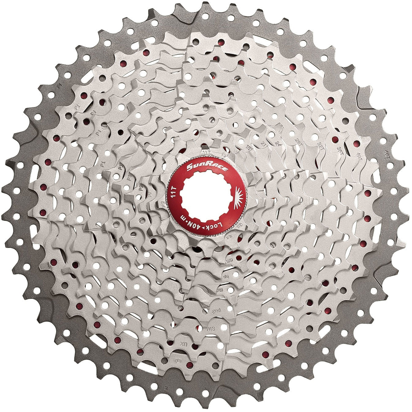 SunRace CSMX8 cassette 11-speed zilver