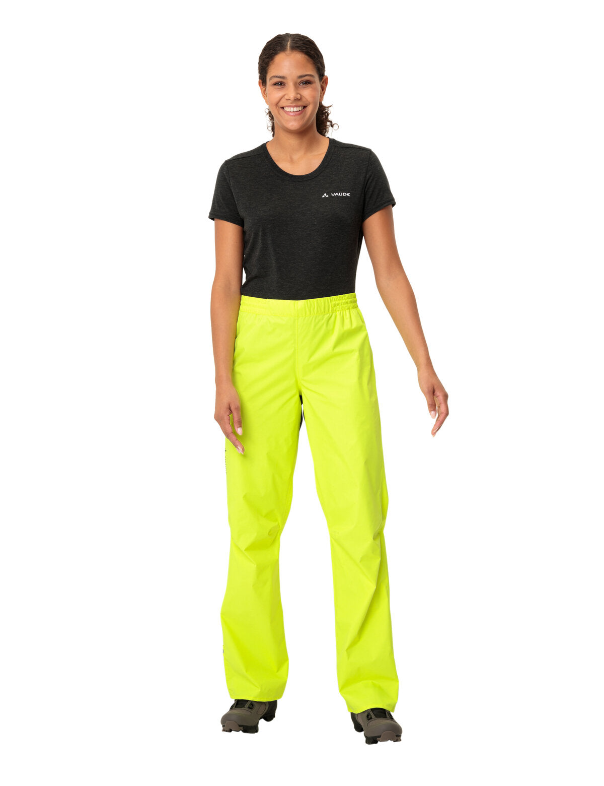 VAUDE Drop Pants II Dames geel