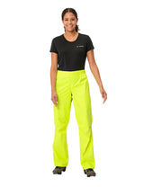 VAUDE Drop Pants II Dames geel