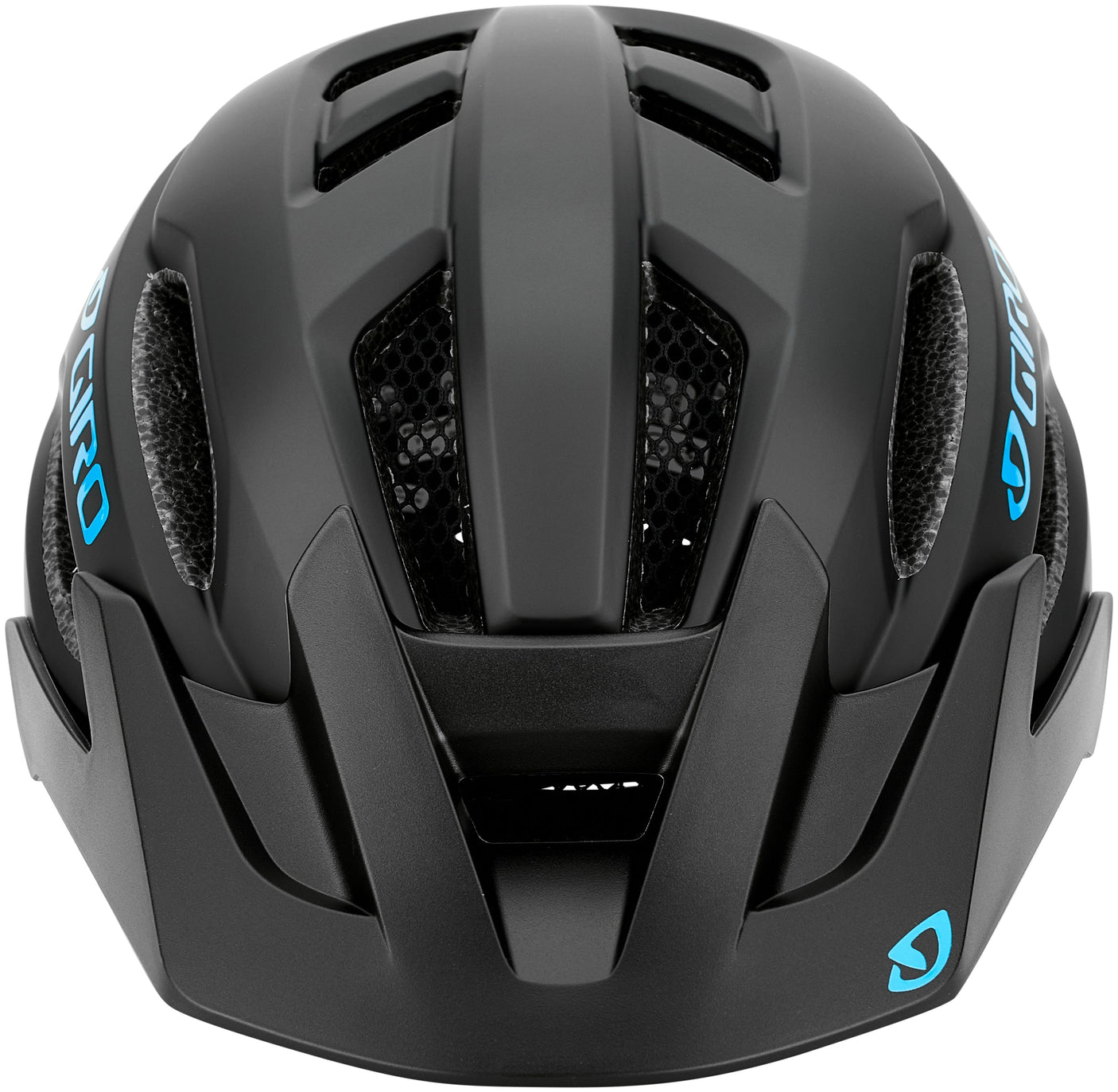 Giro Fixture II Y helm mat zwart/blauw