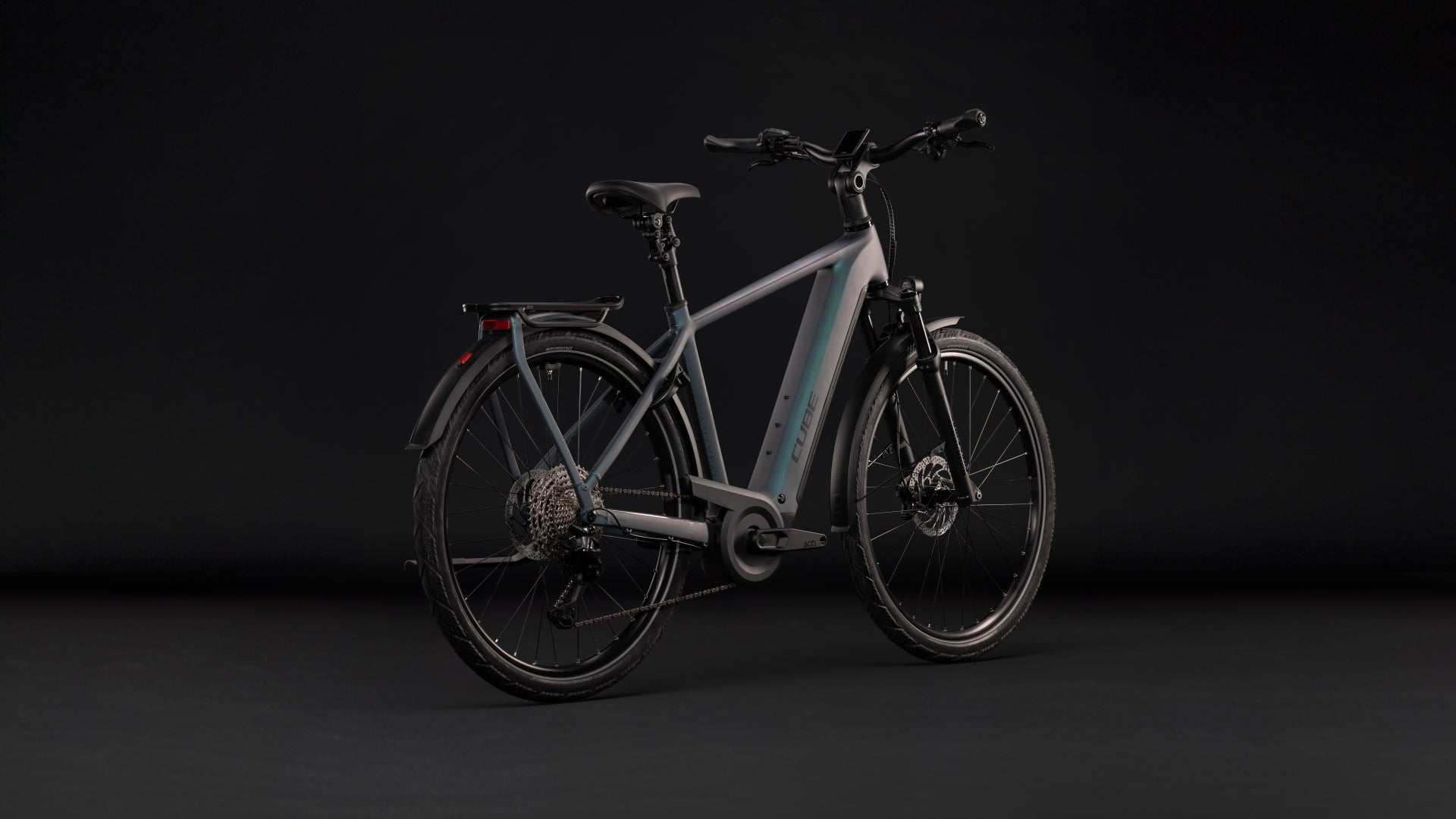 Cube Kathmandu Hybrid Pro 800 Diamant smaragdgroen´n´black (2027)