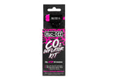 Muc-Off MTB Inflator Kit Patronen Luchtpomp zwart/roze
