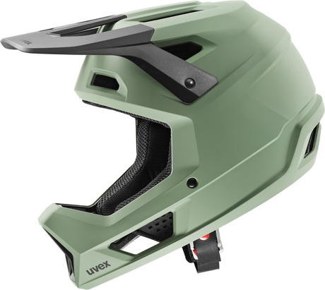 uvex Ravage Fullface Helm Mosgroen-Zwart Mat