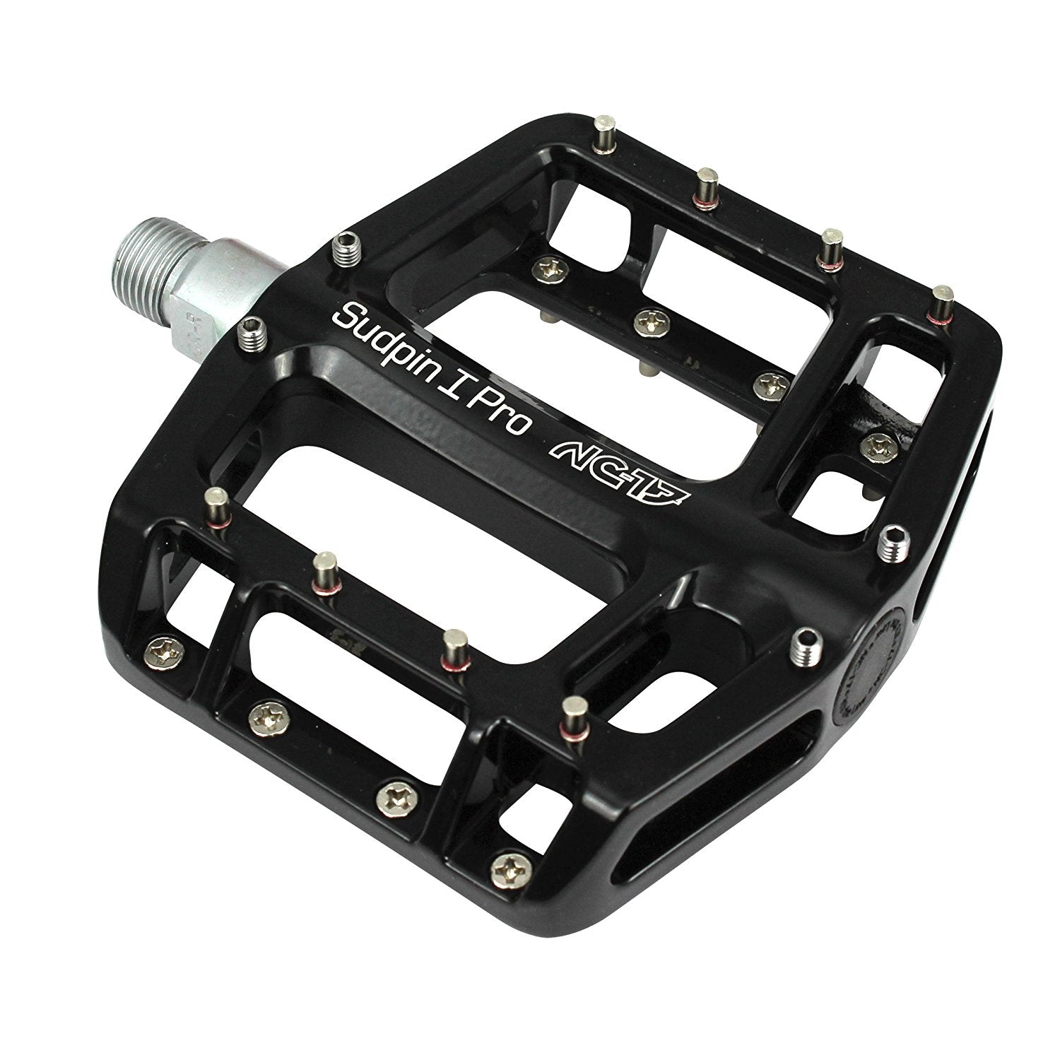 NC-17 platformpedaal Sudpin I Pro, aluminium, kogellager zwart