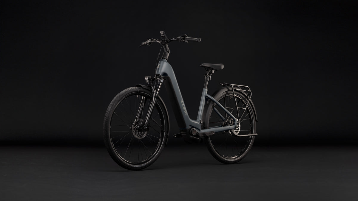 Cube Touring Hybrid Deluxe SLX 800 Easy Entry slabgrey´n´chrome (2027)