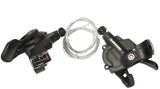 SRAM X3 Trigger-set 7 speed achteraan 3 speed vooraan zwart