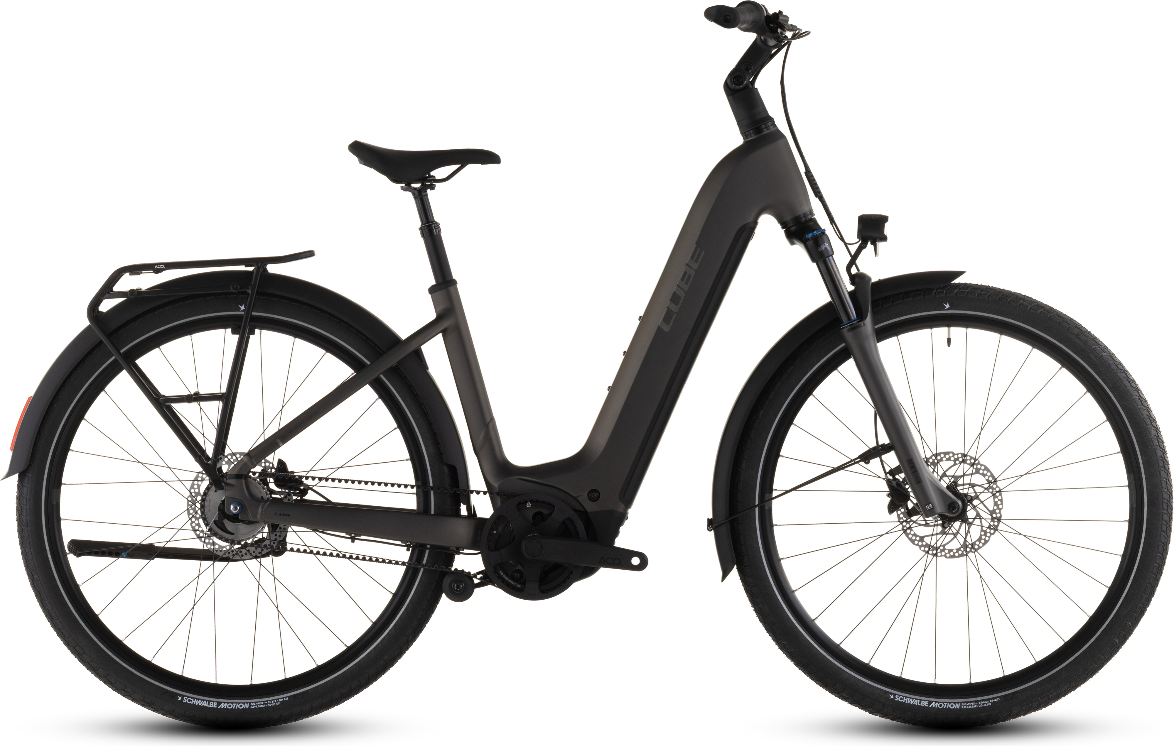 Cube Touring Hybrid Comfort SLX 800 Easy Entry charcoal´n´chrome (2026)