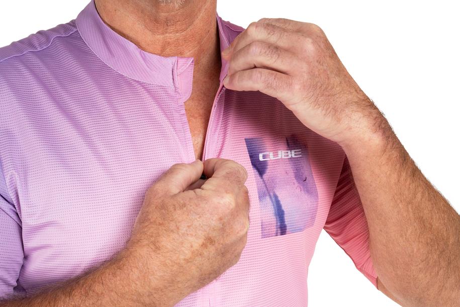 Cube Tricot CMPT Artline korte mouw bruin