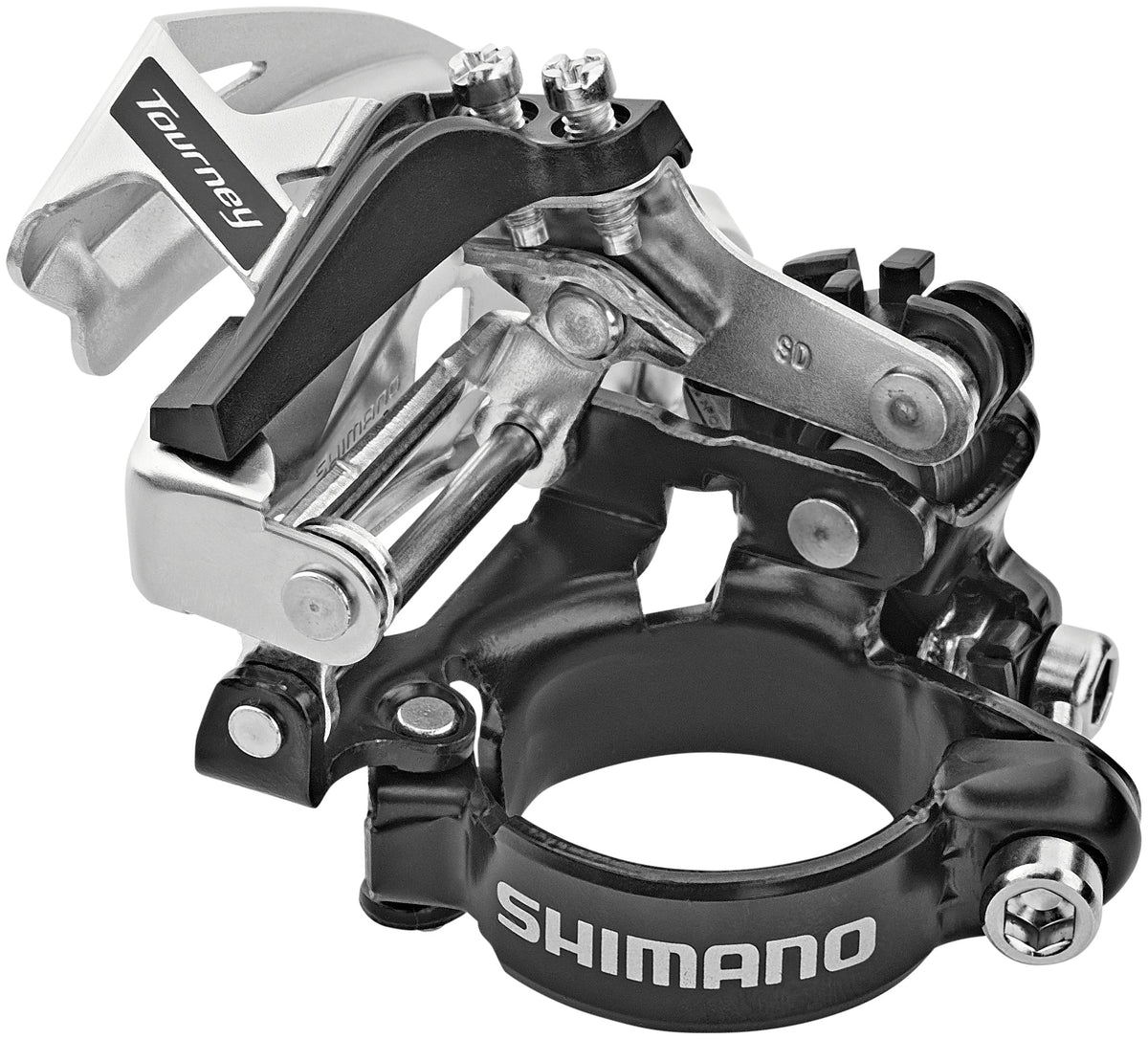 Verstelbare Voorderailleurklem – Aluminium, Zwart, 31,8 Of 34,9 Mm, Voor Fietsen Met Soldeerbare Derailleur
