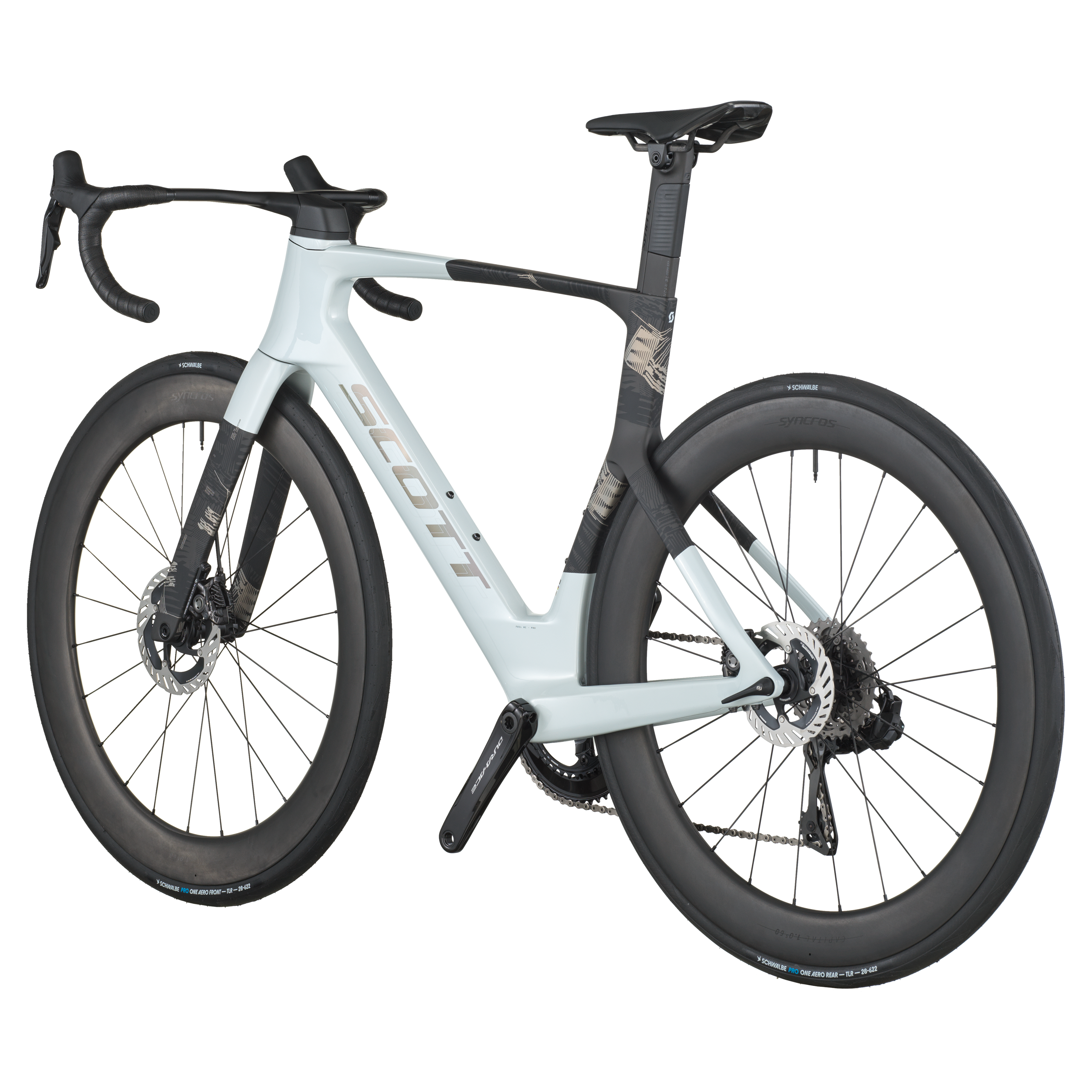 Scott Foil RC Pro cumulus wit/carbon zwart