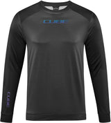 CUBE ATX ronde hals jersey lange mouw zwart heren