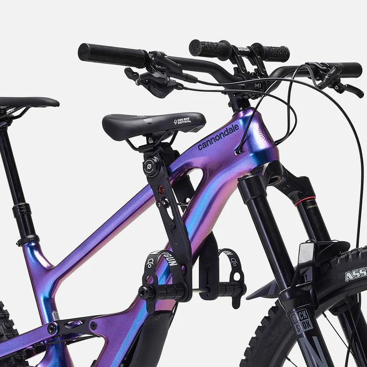 Kids Ride Shotgun 2.0 MTB Front Kinderzitje/Stuur Combo Set zwart