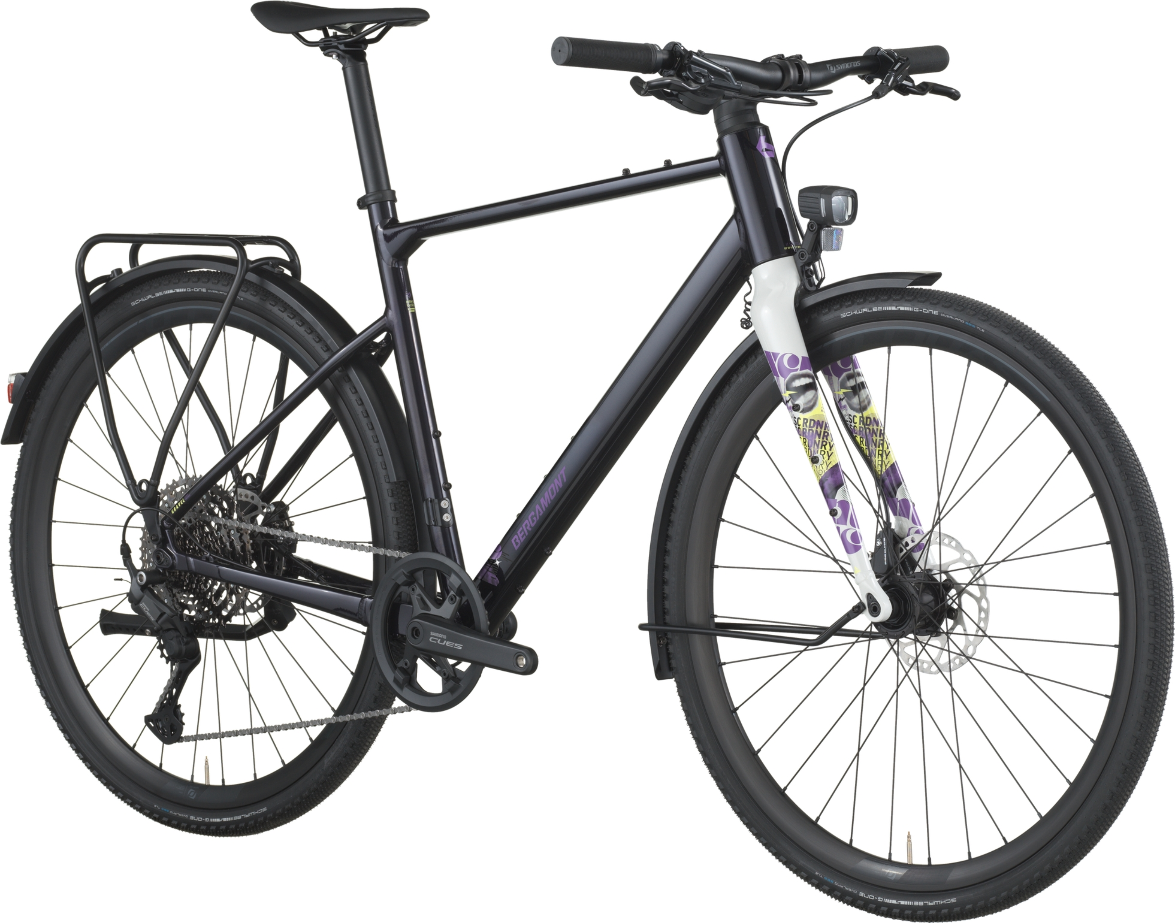 Bergamont Grandurance FB 10 EQ zwart/paars