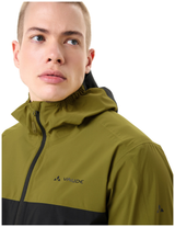 VAUDE Heren Moab Regenjas donker blad