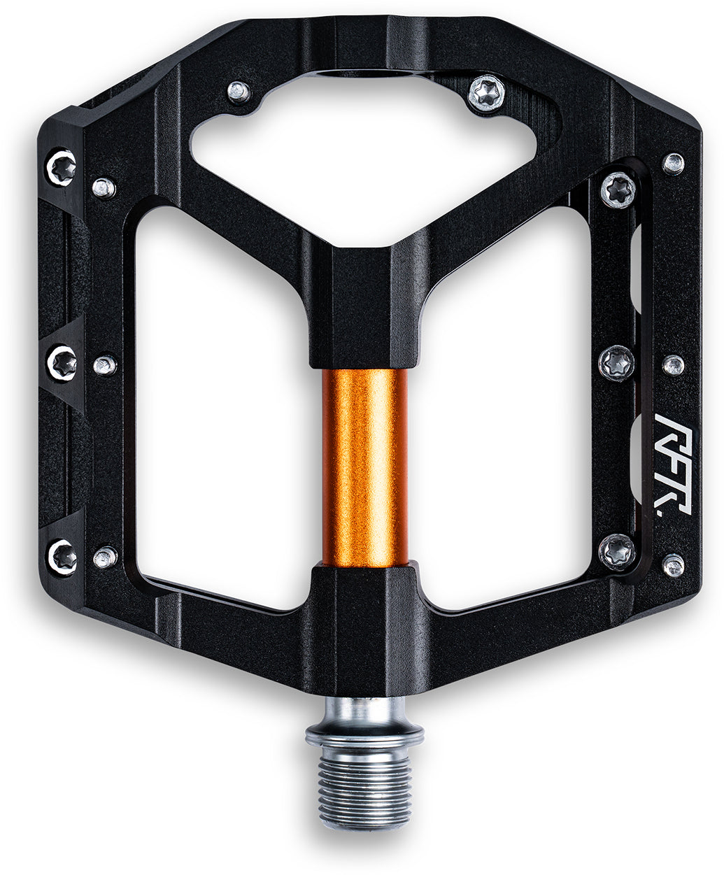 RFR Pedalen Flat SLT 2.0 black´n´orange