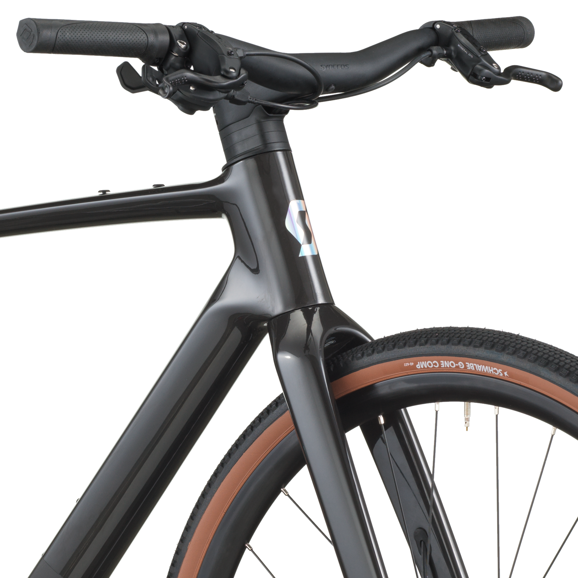 Scott Metrix 10 carbon zwart